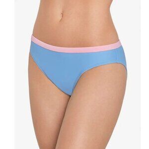 Salt + Cove Bikini Bottom Swimsuit Binding Hipster Color Block Periwinkle Swimwe